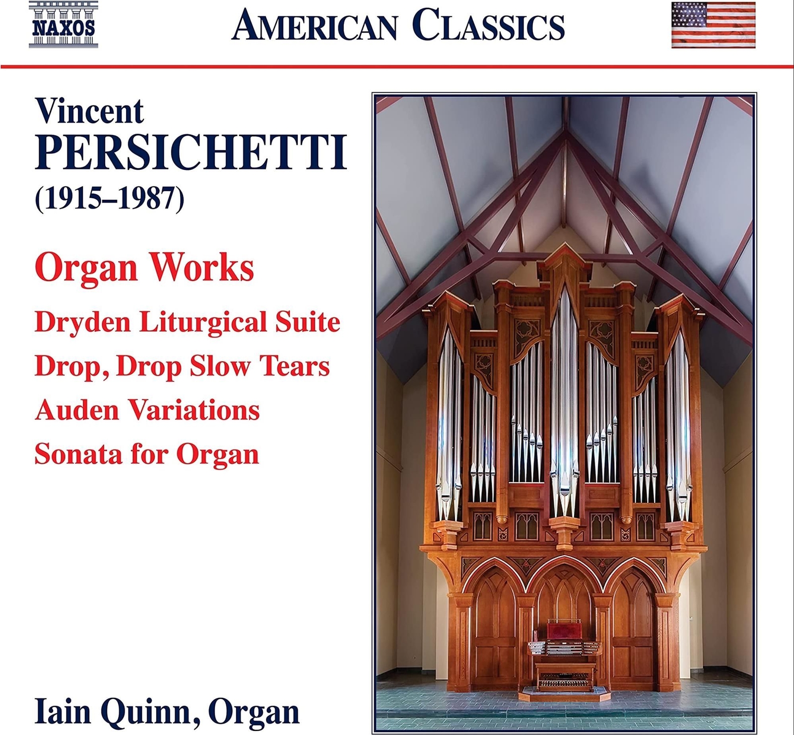 7829589 Audio Cd Vincent Persichetti - Organ Works