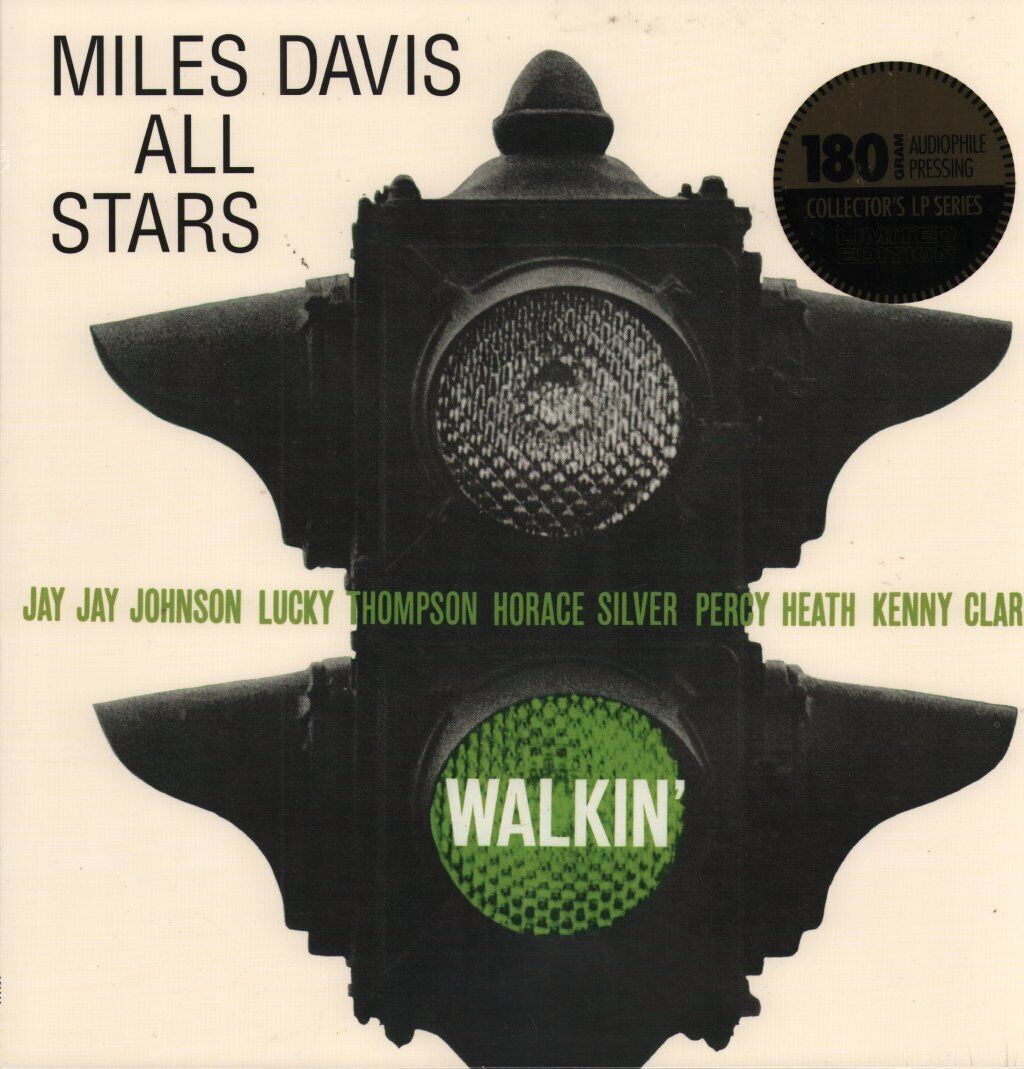Miles Davis All Stars Walkin LP vinyl Europe Pan Am 2023 limited edition 180g