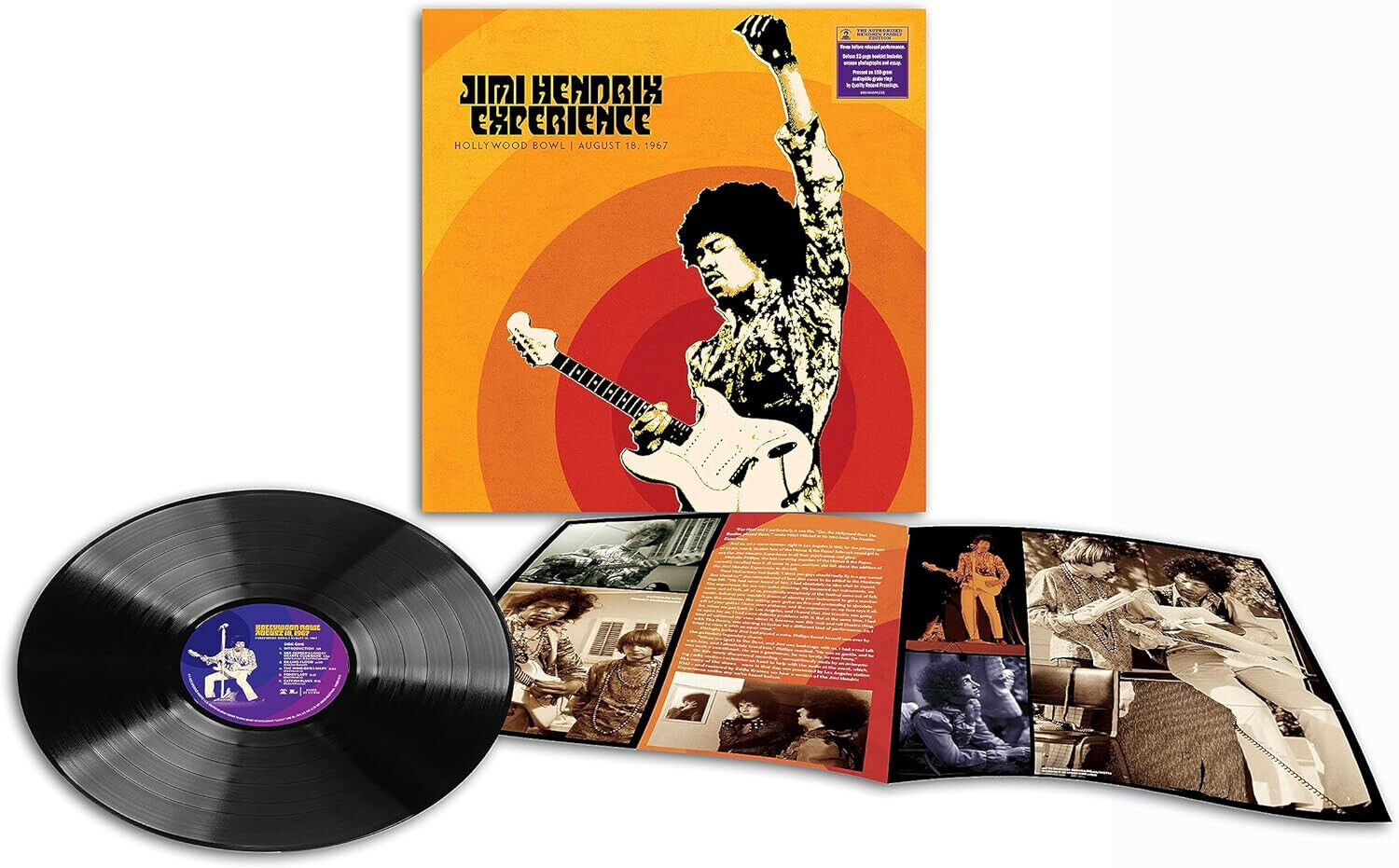 Jimi Hendrix Experience Live At The Hollywood Bowl August 18, 1967 Vinile Lp