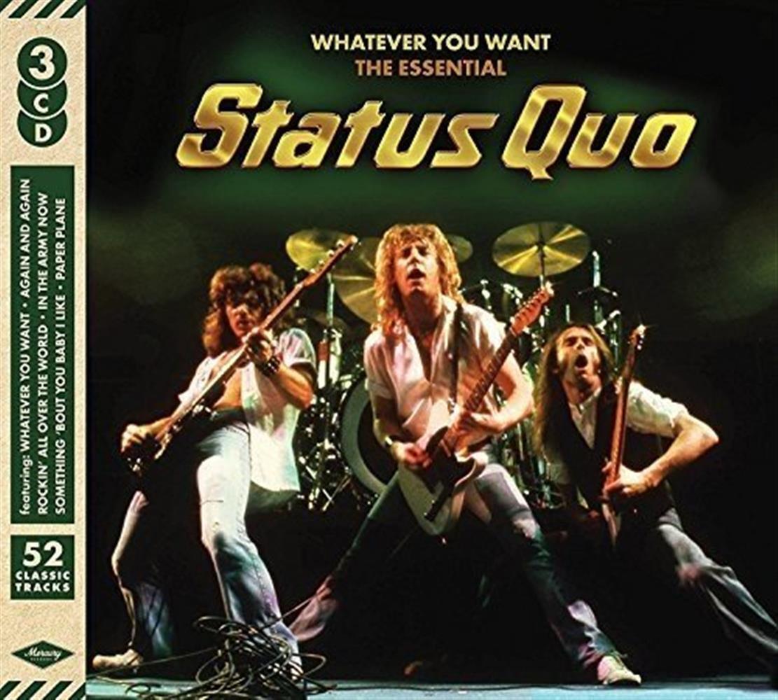 Status Quo - Whatever You Want - The Essential (3 Cd) - AA.VV. (Audio Cd)
