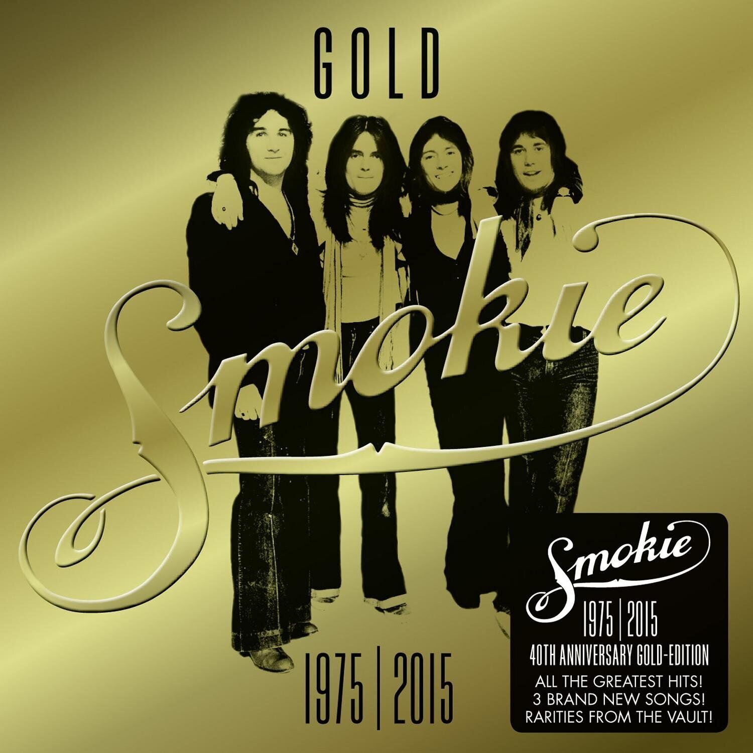 Smokie Gold: Smokie Greatest Hits (40th Anniversary Edition 1975-2015) Double CD