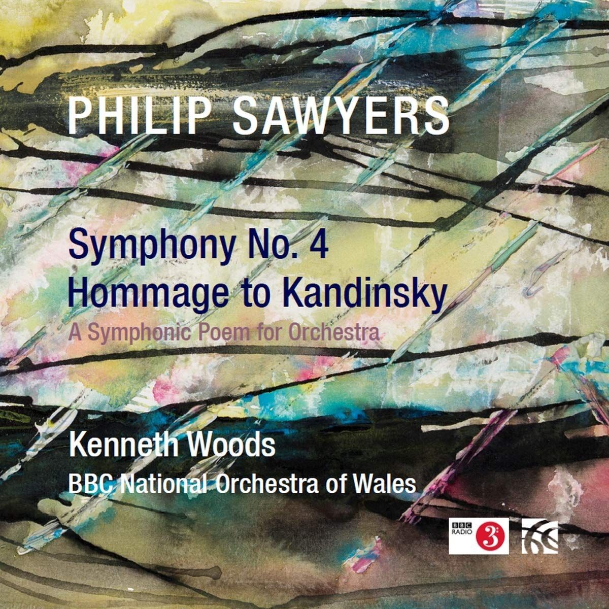 Audio Cd Philip Sawyers - Symphony No. 4 / Hommage To Kandinsky