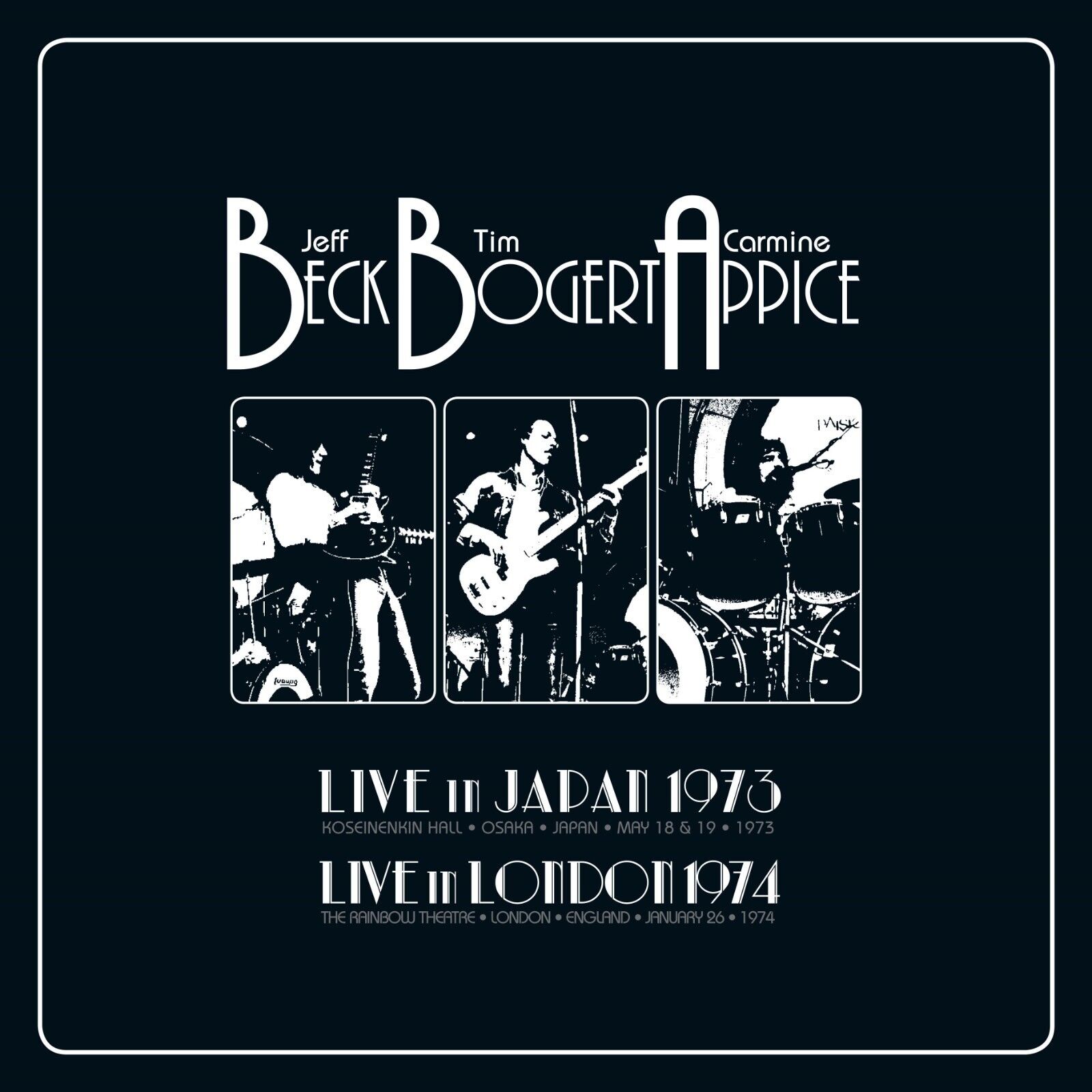 JEFF BECK/TIM BOGERT/CARMINE APPICE-Live 1973 & 1974 (2023) 4 LP Vinyl pre order