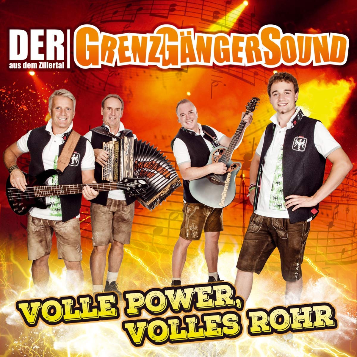 Grenzgängersound aus dem Zillertal,der Volle Power,Volles Rohr (CD)
