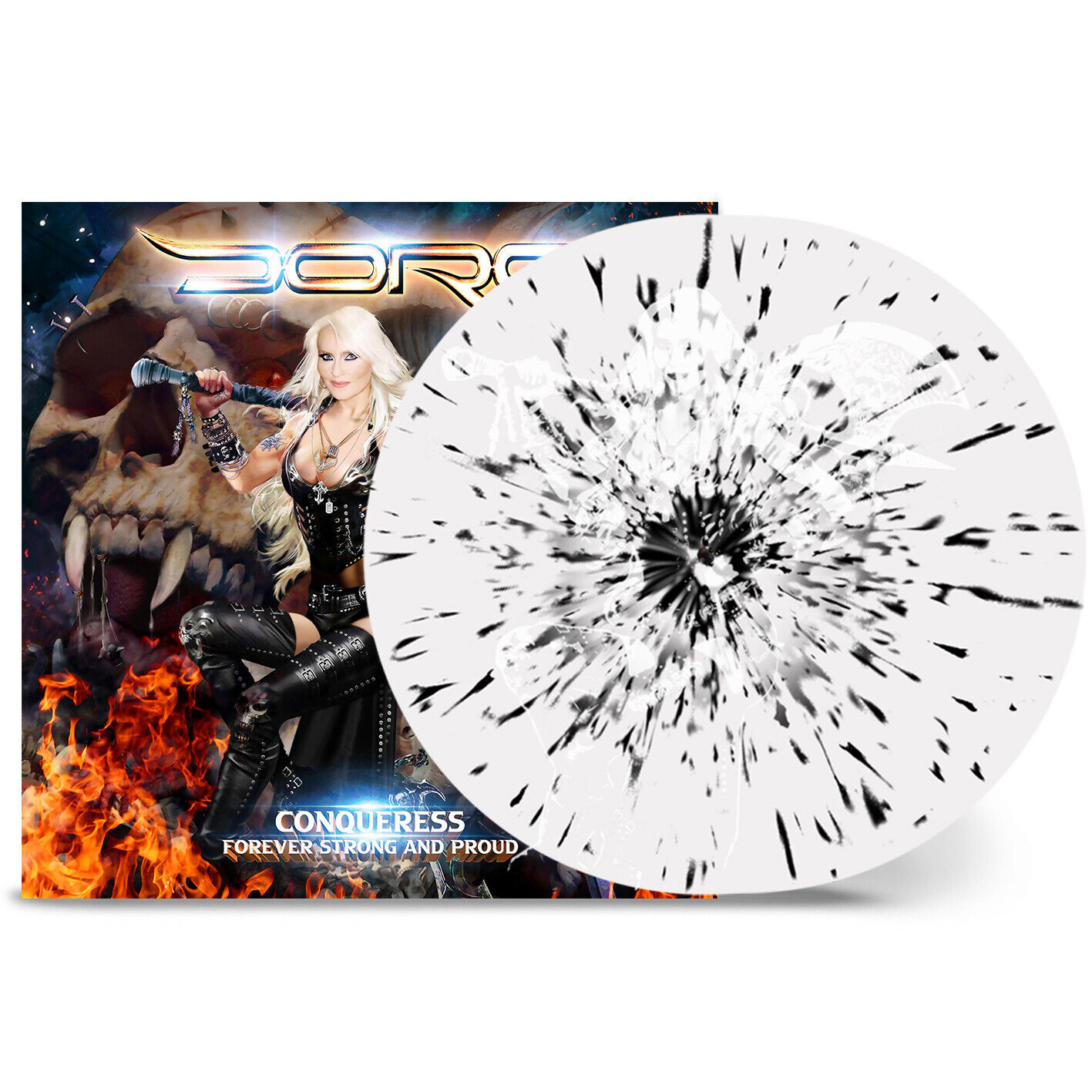 Doro Conqueress - Forever Strong and Proud (Limited White Black...: . (Vinyl LP)