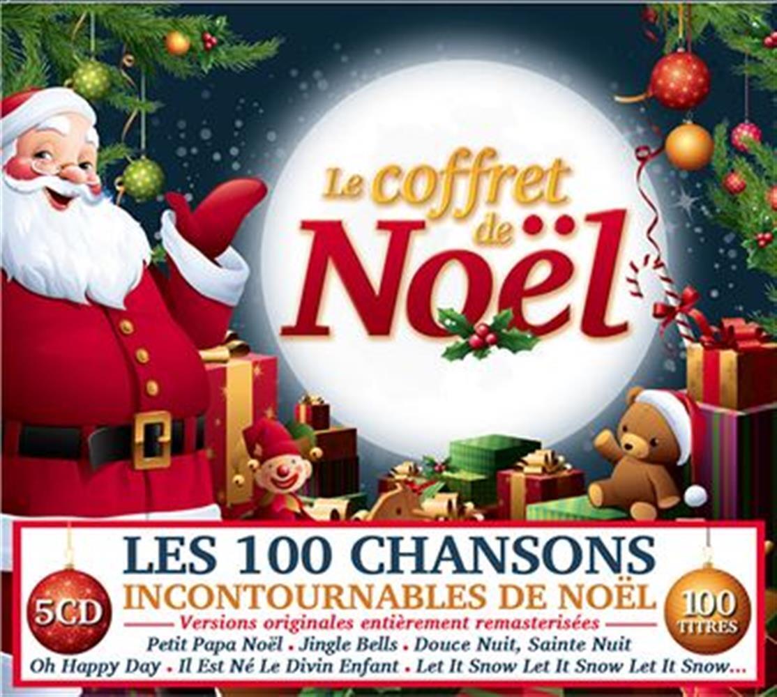 Coffret De Noel (Le): Les 100 Chansons Incontournables De Noel ... (Audio Cd)