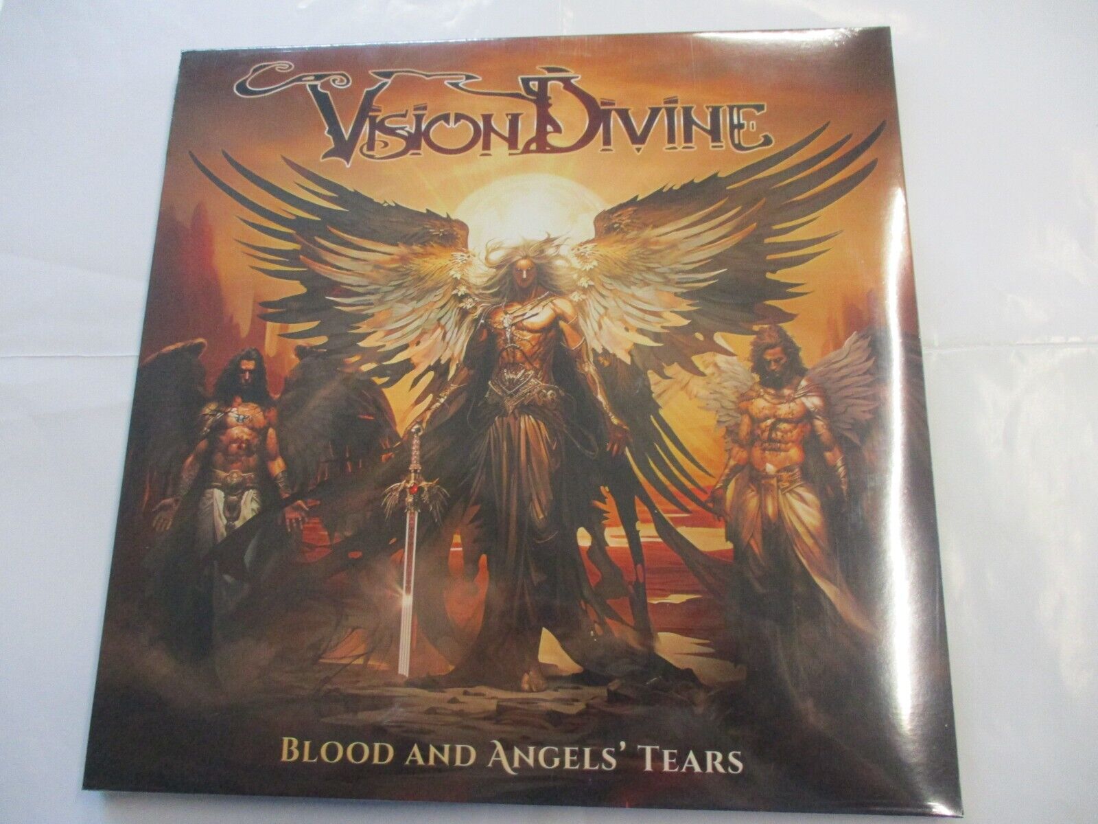 VISION DIVINE - BLOOD AND ANGELS TEARS - LP VINILE SIGILLATO 2024