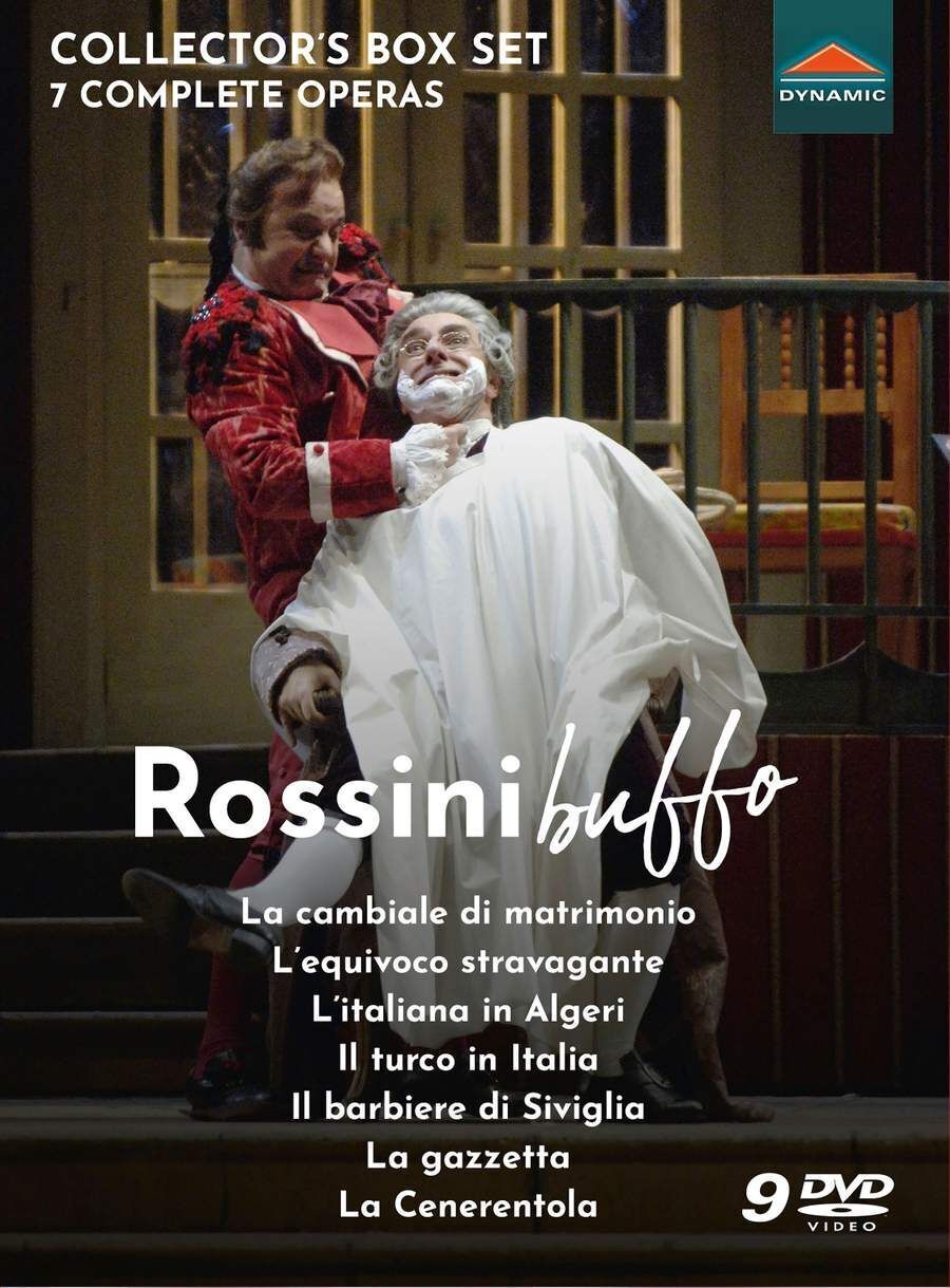 Music Dvd Gioacchino Rossini - Rossini Buffo - 7 Complete Operas (9 Dvd)