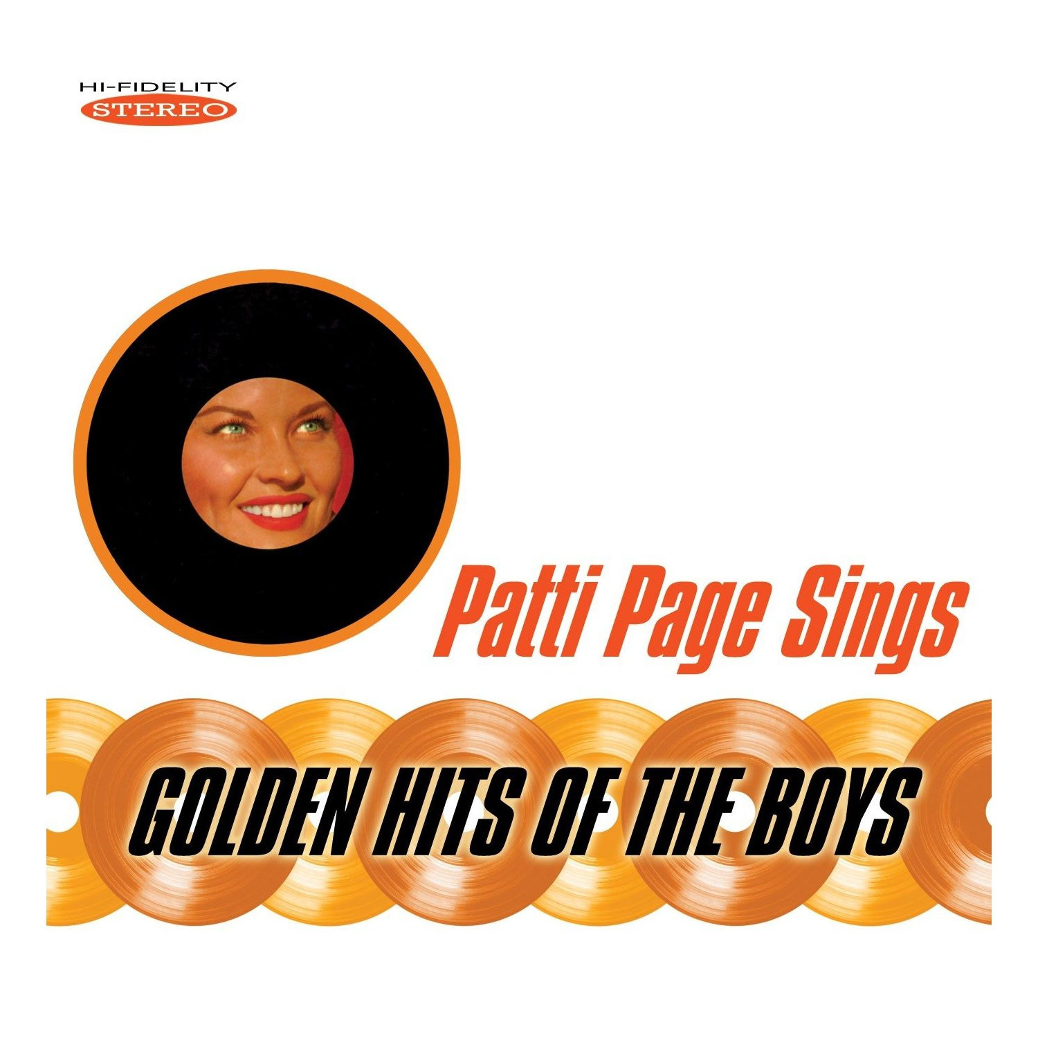 Patti Page Patti Page Sings Golden Hits of the Boys (CD) Album