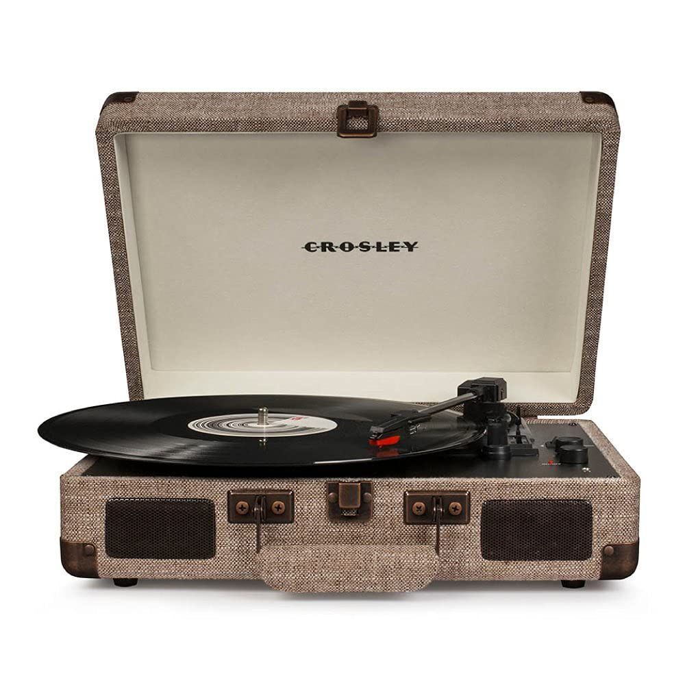 Audio & Hi-Fi Crosley: Cruiser Plus Deluxe Portable Turntable (Havana)- Now With