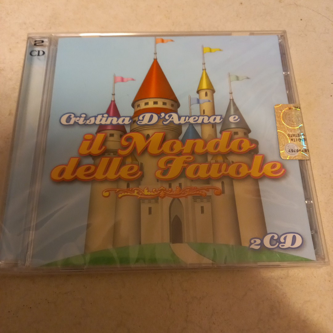 Cristina D'Avena Il Mondo Delle Favole 2 CD Nuovo Sigillato 2011