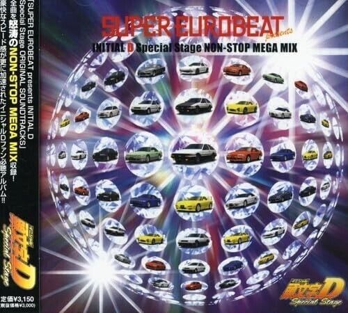 Nuovo SUPER EUROBEAT presenta INITIAL D Special Stage NON-STOP MEGA MIX JAPAN CD
