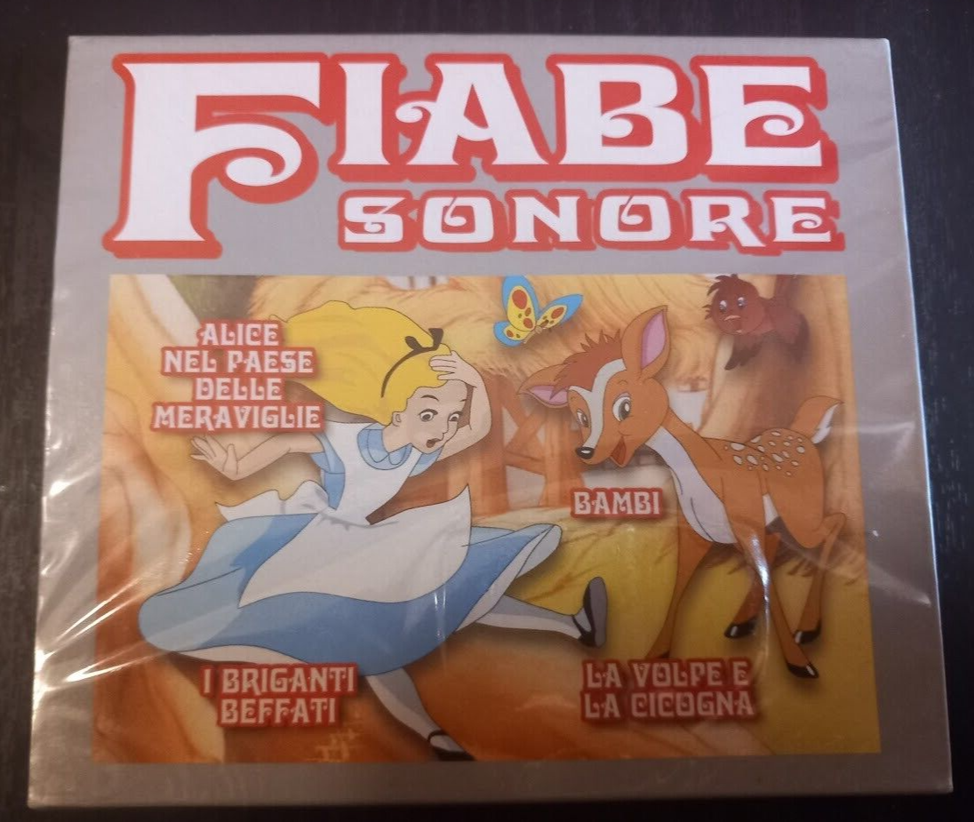 CD Fiabe Sonore (3)   4 Storie (Audio cd) Nuovo Sigillato