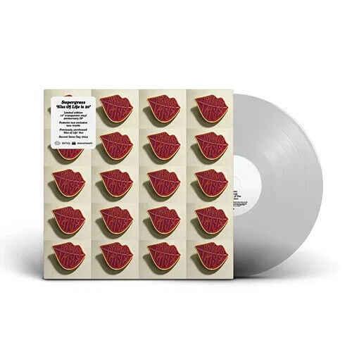 Supergrass Kiss Of Life Is 20 Vinile Lp 10" Trasparente RSD 2024