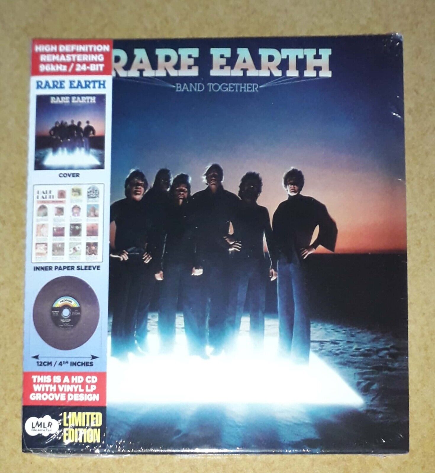 Rare Earth - Band Together (CD) Vinyl Replica Nuovo Sigillato