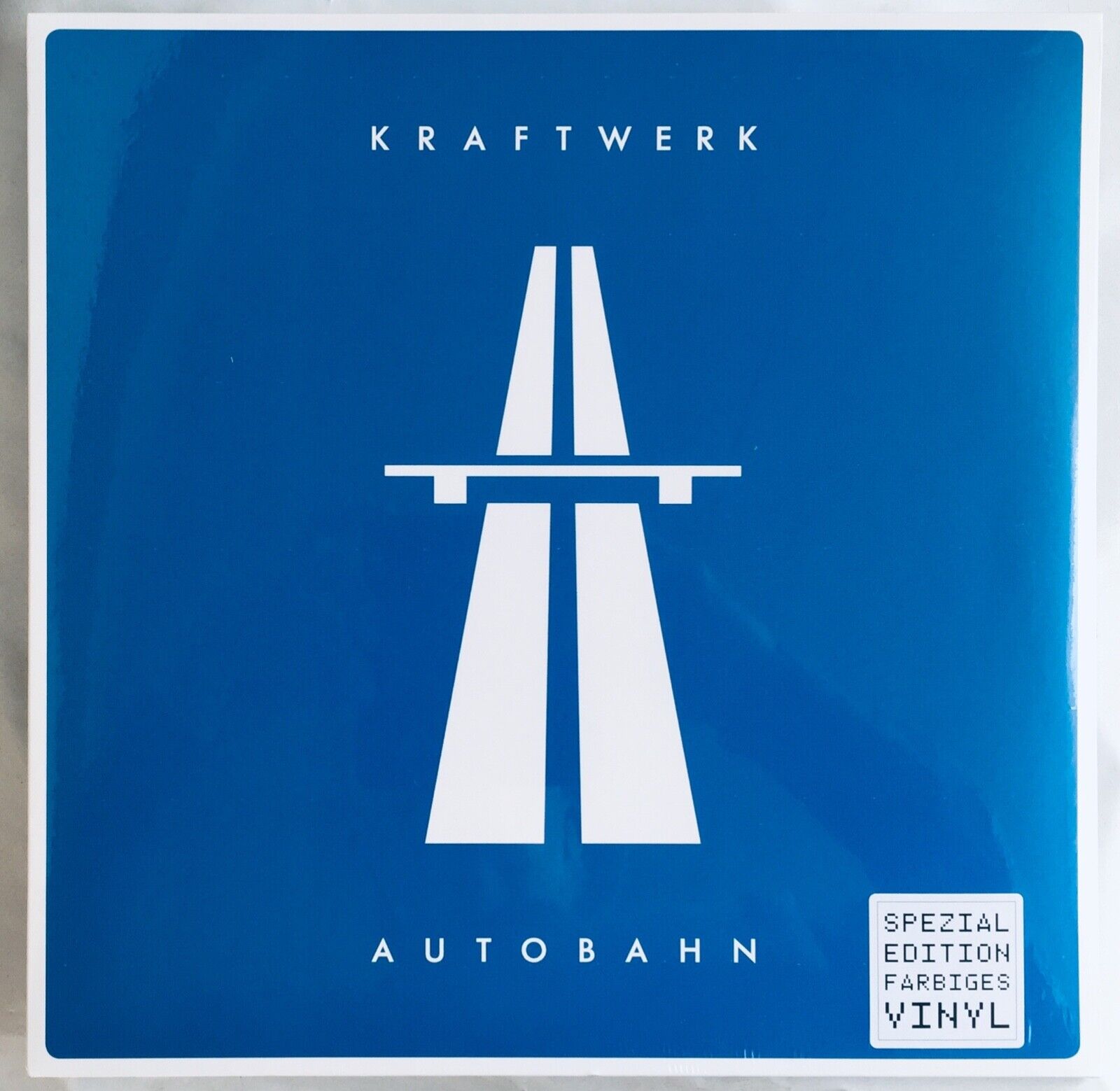 KRAFTWERK AUTOBAHN LP BLUE VINYL SPECIAL EDITION SEALED