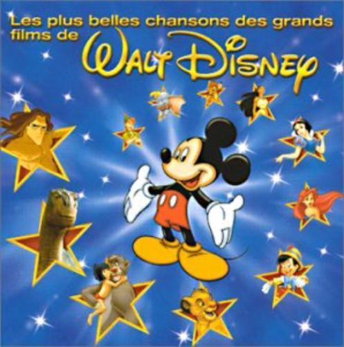 Compilation Les Plus Belles Chansons Des Grands Films De Walt Disney (CD)