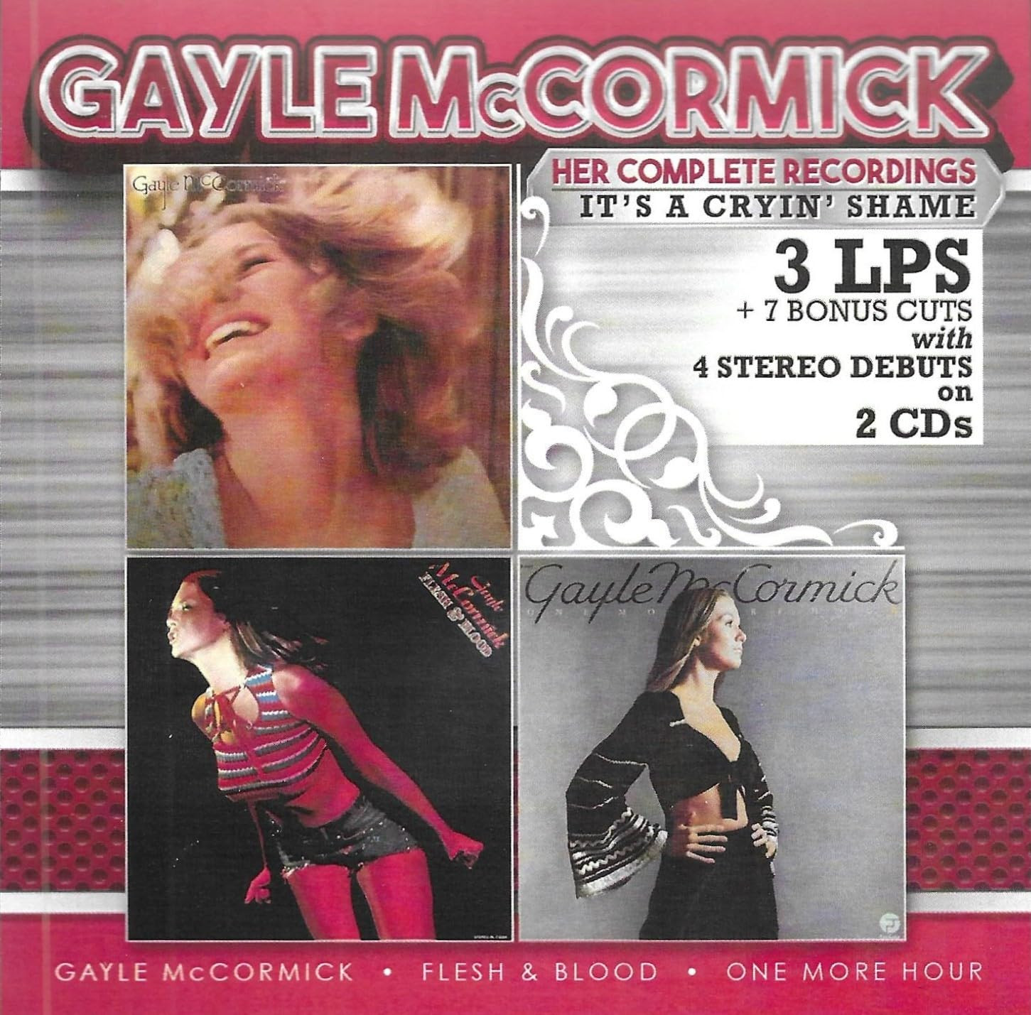 Gayle McCormick Her Complete Recordings: It's A Cryin' Shame (CD)