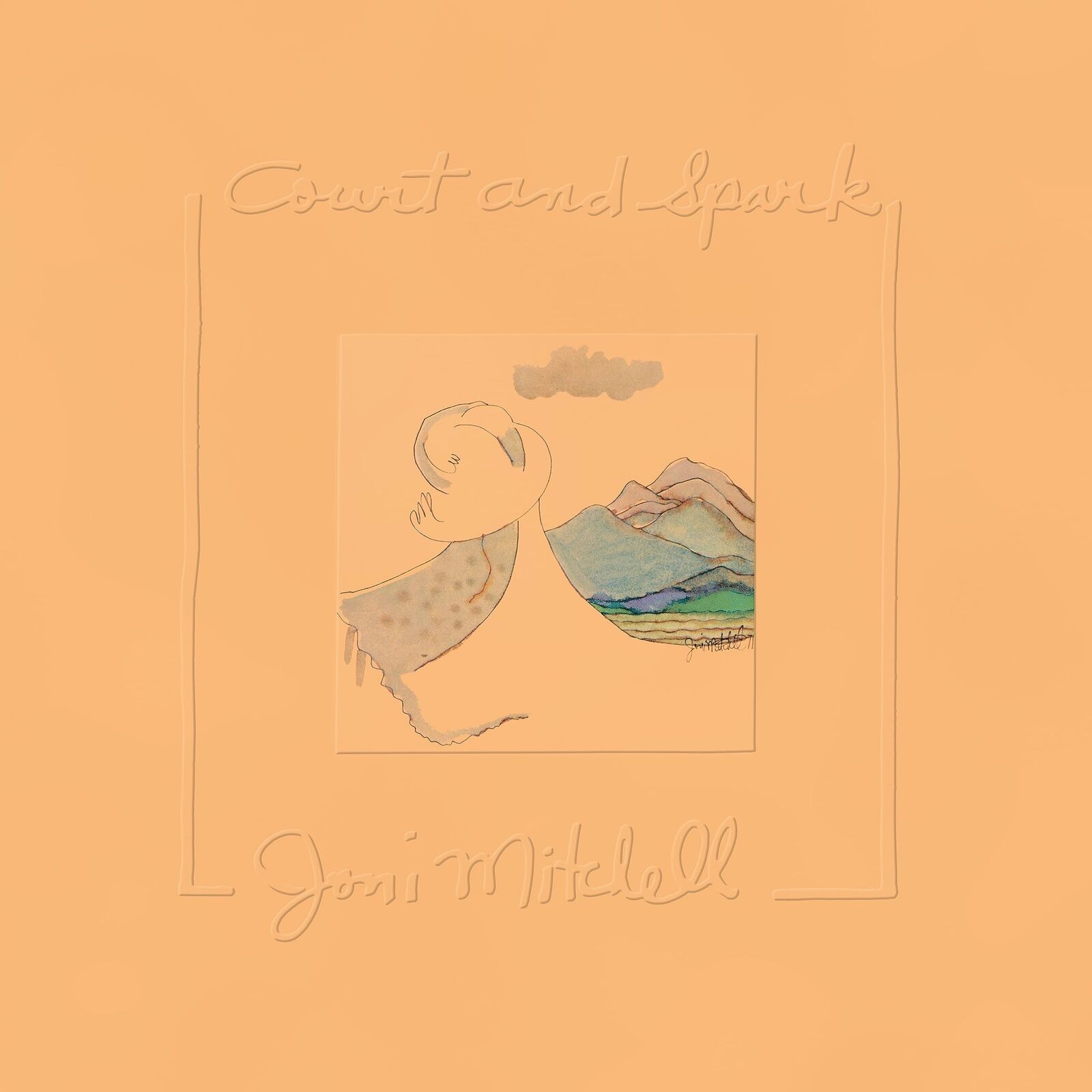 Joni Mitchell Court and Spark LP Vinyl NEW