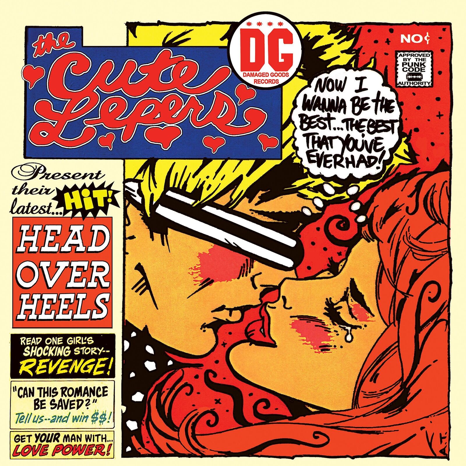 Cute Lepers, the Head Over Heels/Ain't That a (Vinyl LP)