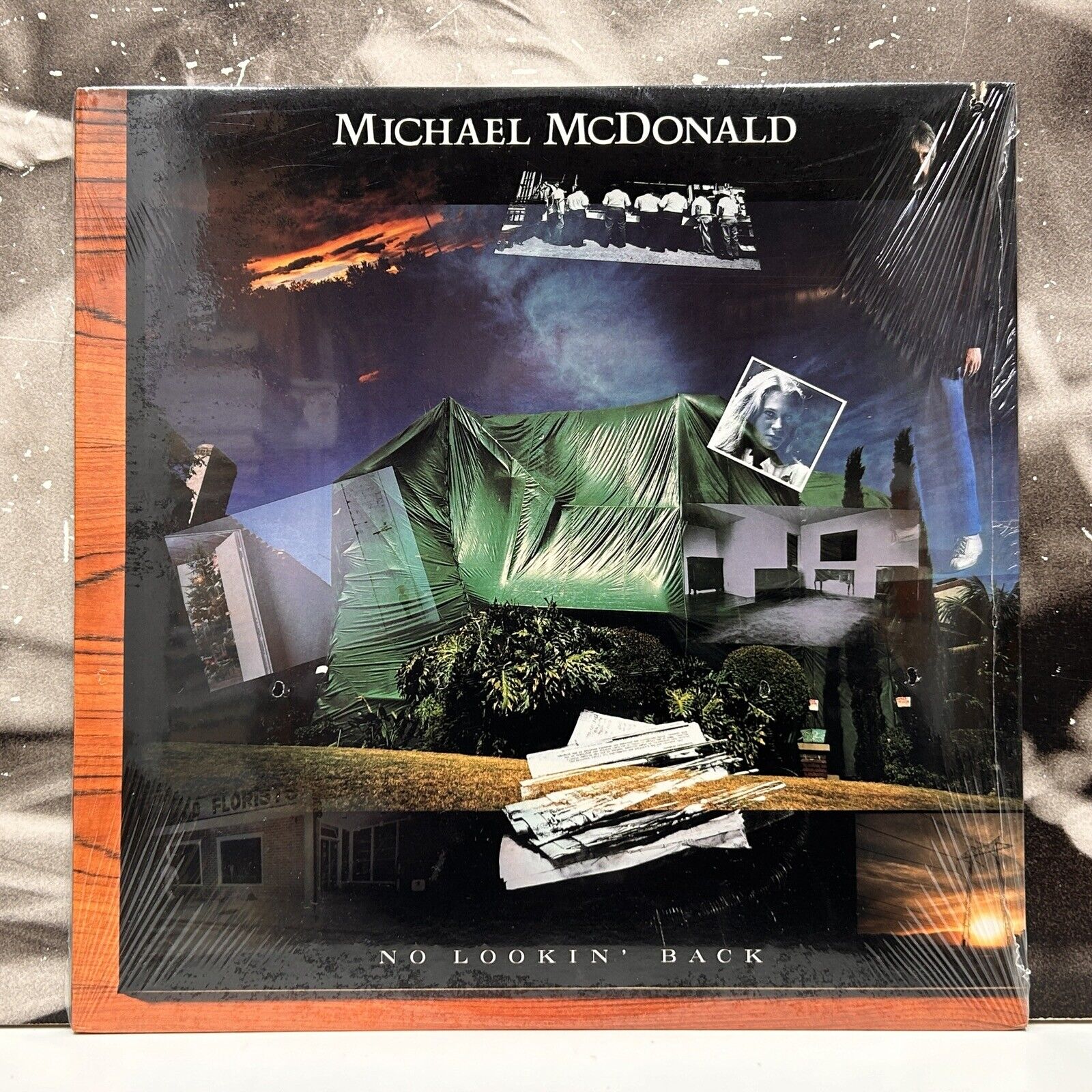 MICHAEL MCDONALD – NO LOOKIN' BACK LP CUT-OUT SEALED 1985 US WARNER 9 25291-1