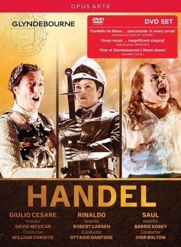 Music Dvd Georg Friedrich Handel - Giulio Cesare / Rinaldo / Saul (5 Dvd)
