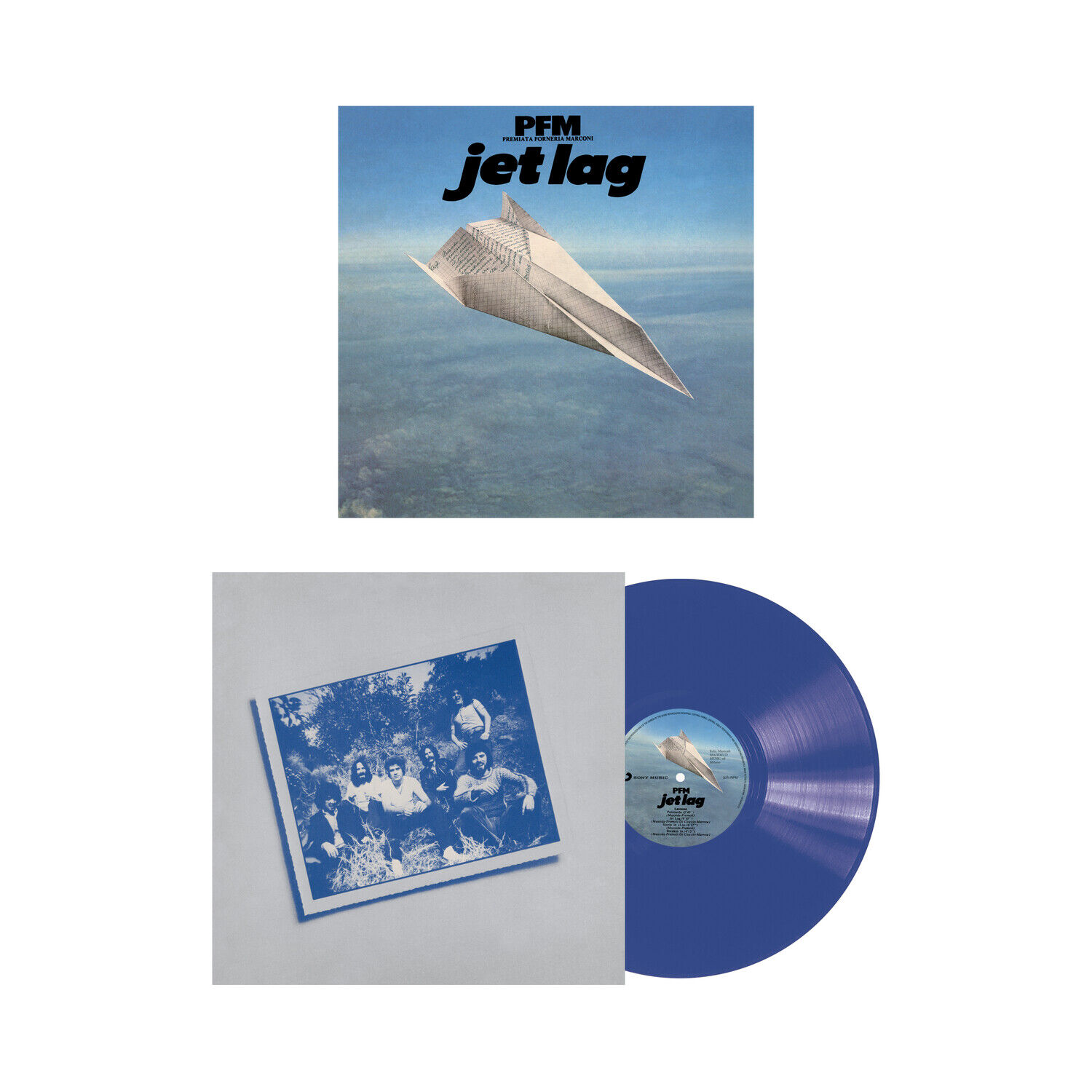 Premiata Forneria Marconi Jet Lag Vinile Lp Colorato (Blu) Nuovo Sigillato
