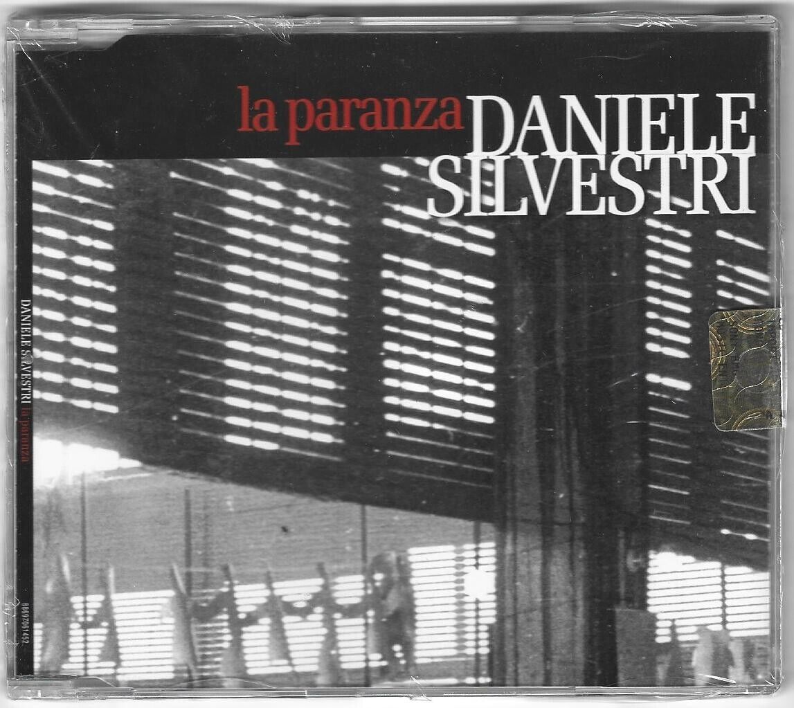 DANIELE SILVESTRI - La Paranza - CDs SINGLE 2007 Nuovo Sigillato