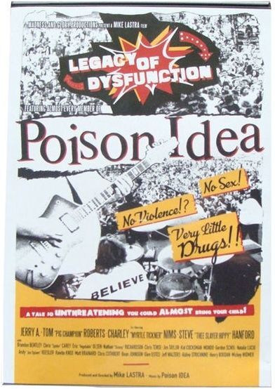 Music Dvd Poison Idea - Legacy Of Dysfunction
