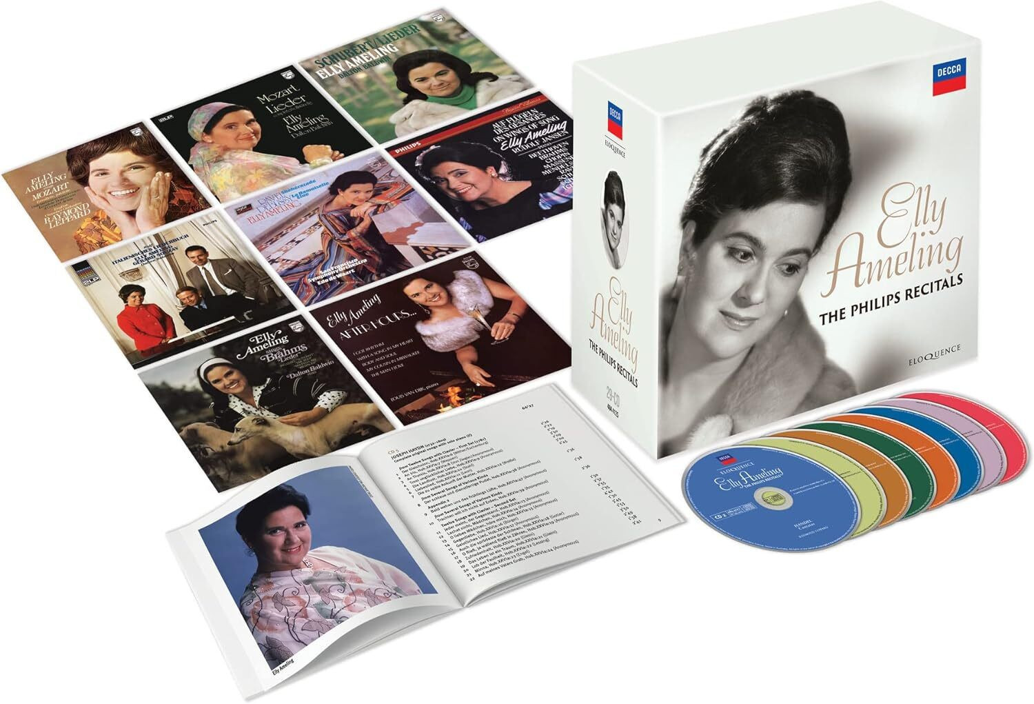 Elly Ameling Elly Ameling: The Philips Recitals (CD) Box Set