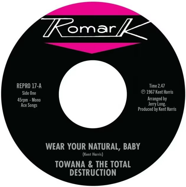 Towana & The Total De Wear Your Natural, Baby/If I Can't Stop You (I  (Vinyl LP)
