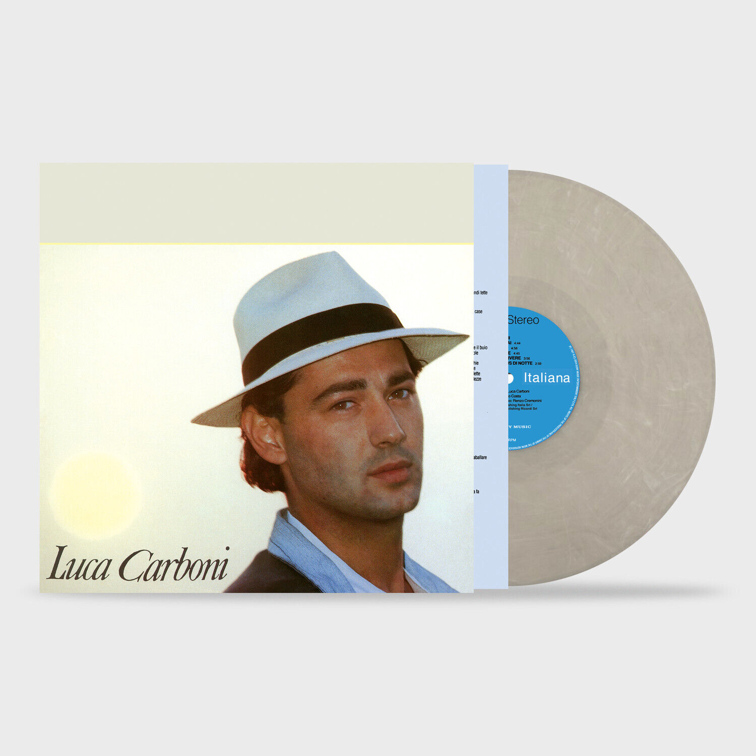 Luca Carboni Vinile Lp 180 Gr. Autografato Colorato Cristallo e Bianco Mix Nuovo