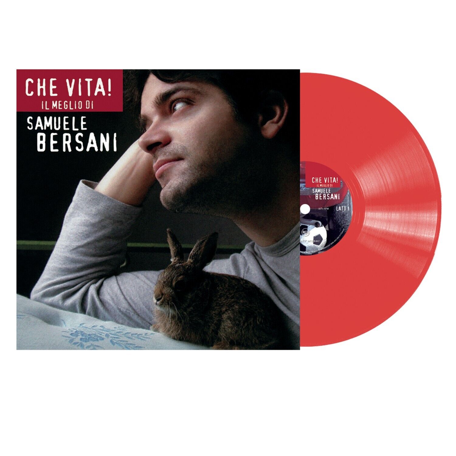 SAMUELE BERSANI - Che Vita! Il Meglio di  - 2LP VINILE ROSSO NUOVO SIGILLATO
