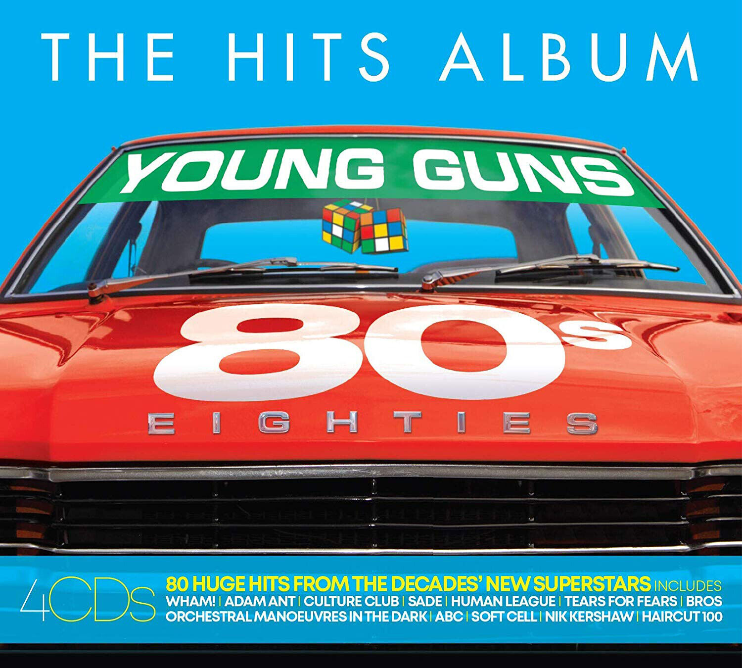 Various Artists The Hits Album: The 80s Young Guns Album (CD) Box Set
