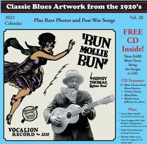 Audio Cd Classic Blues Artwork From The 1920's Calendar / Various