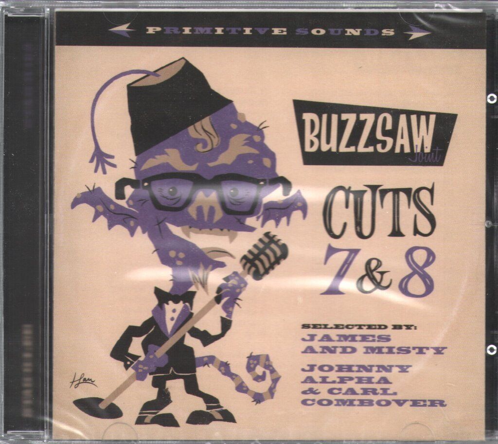 Various Artists Buzzsaw Joint: Cuts 7 & 8 CD Europe Stag O Lee 2022 STAGO199