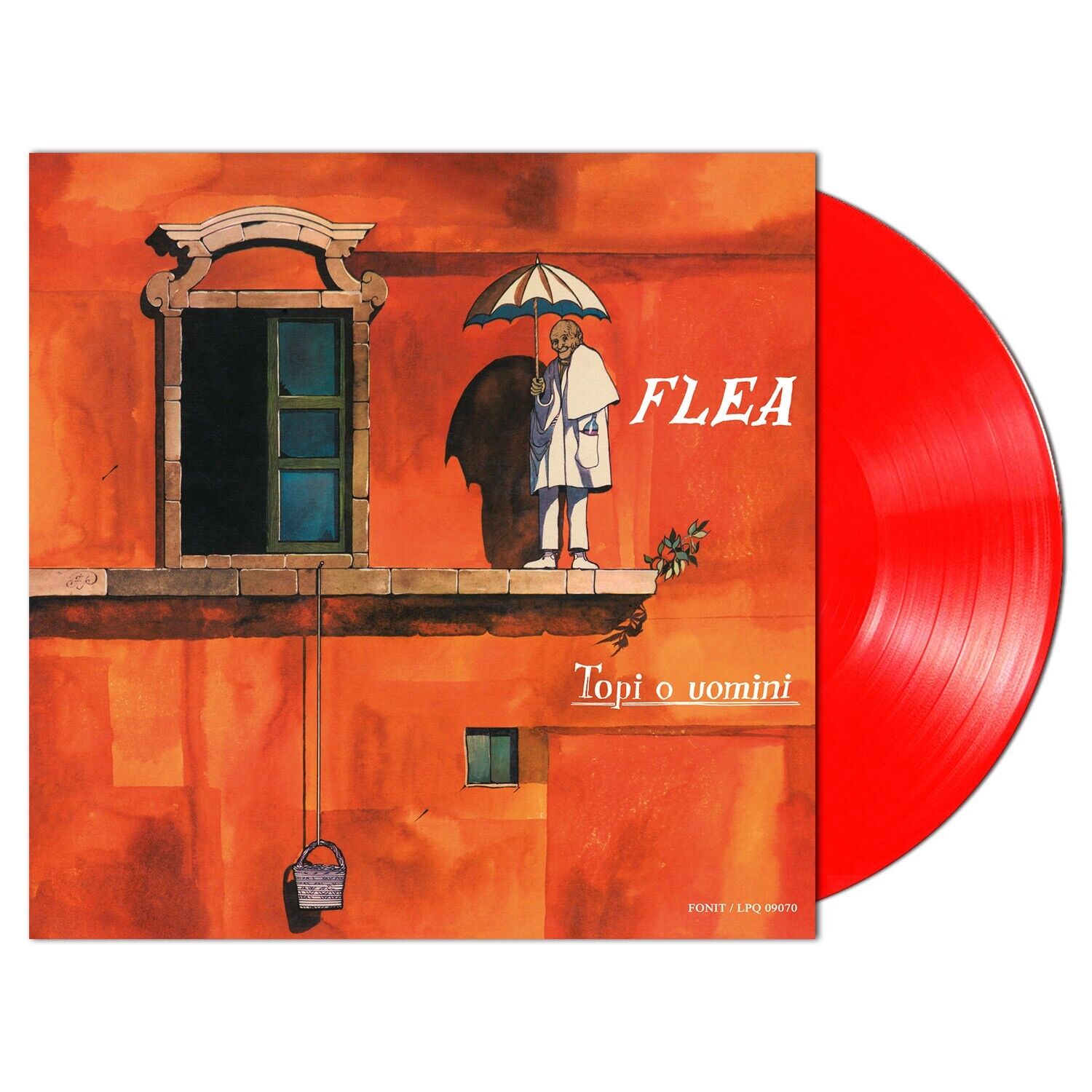 FLEA Topi o Uomini (ltd.ed. clear red vinyl) LP  italian prog