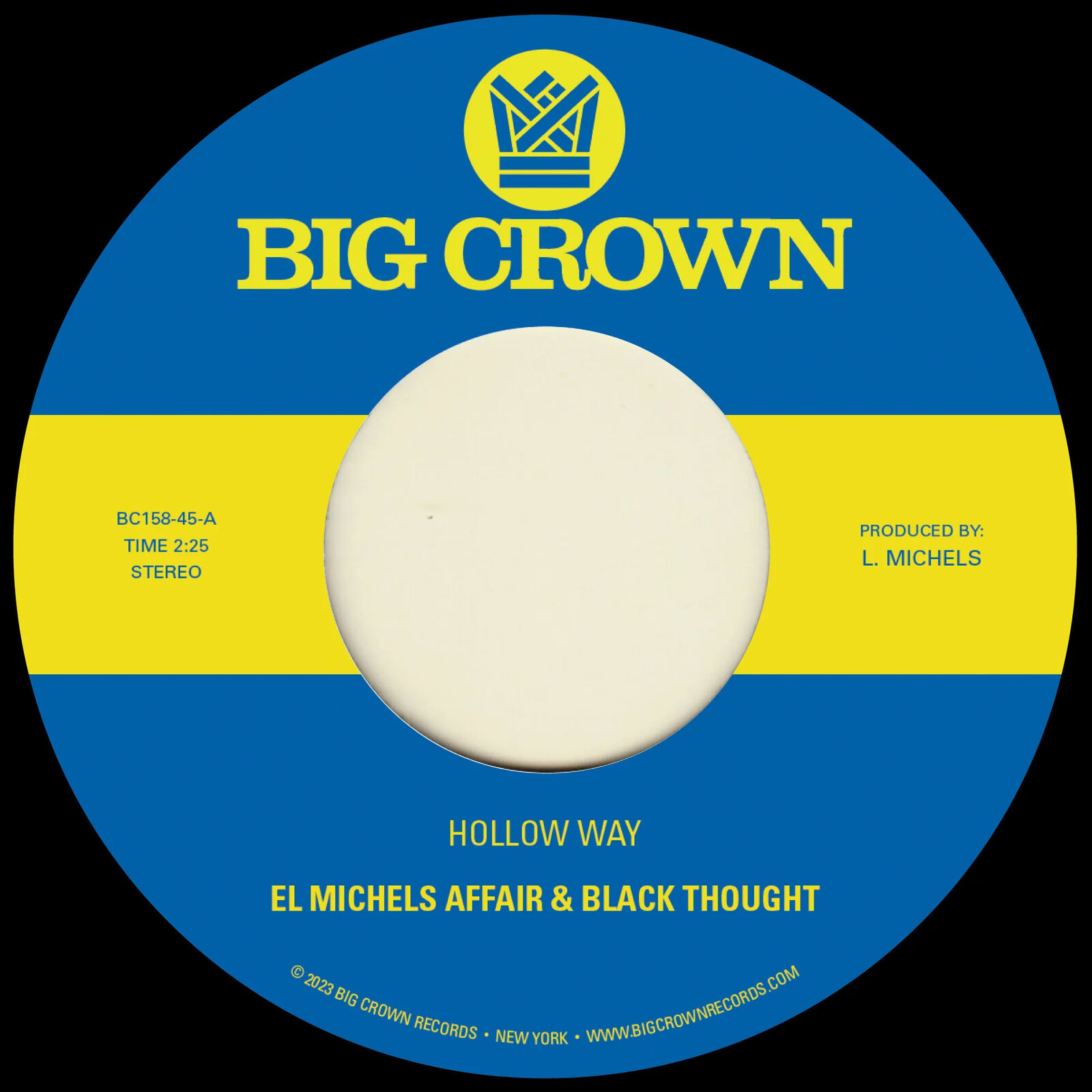 El Michels Affair & Black Thought Hollow Way/I'm Still Somehow (Vinyl LP)