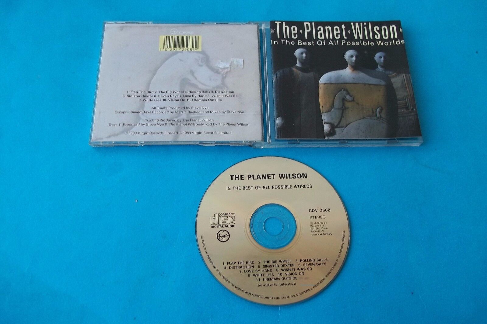 THE PLANET WILSON " In The Best Of All Possible Worlds " CD NUOVO