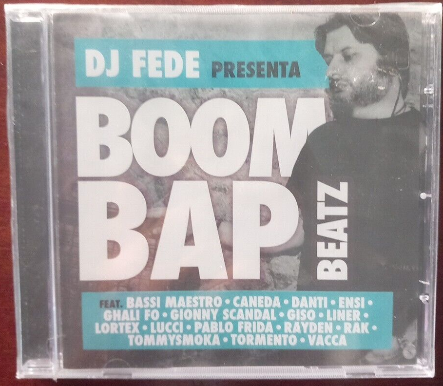 CD DJ Fede Boom Bamp Beatz Original Flavour 2016 Nuovo Sigillato
