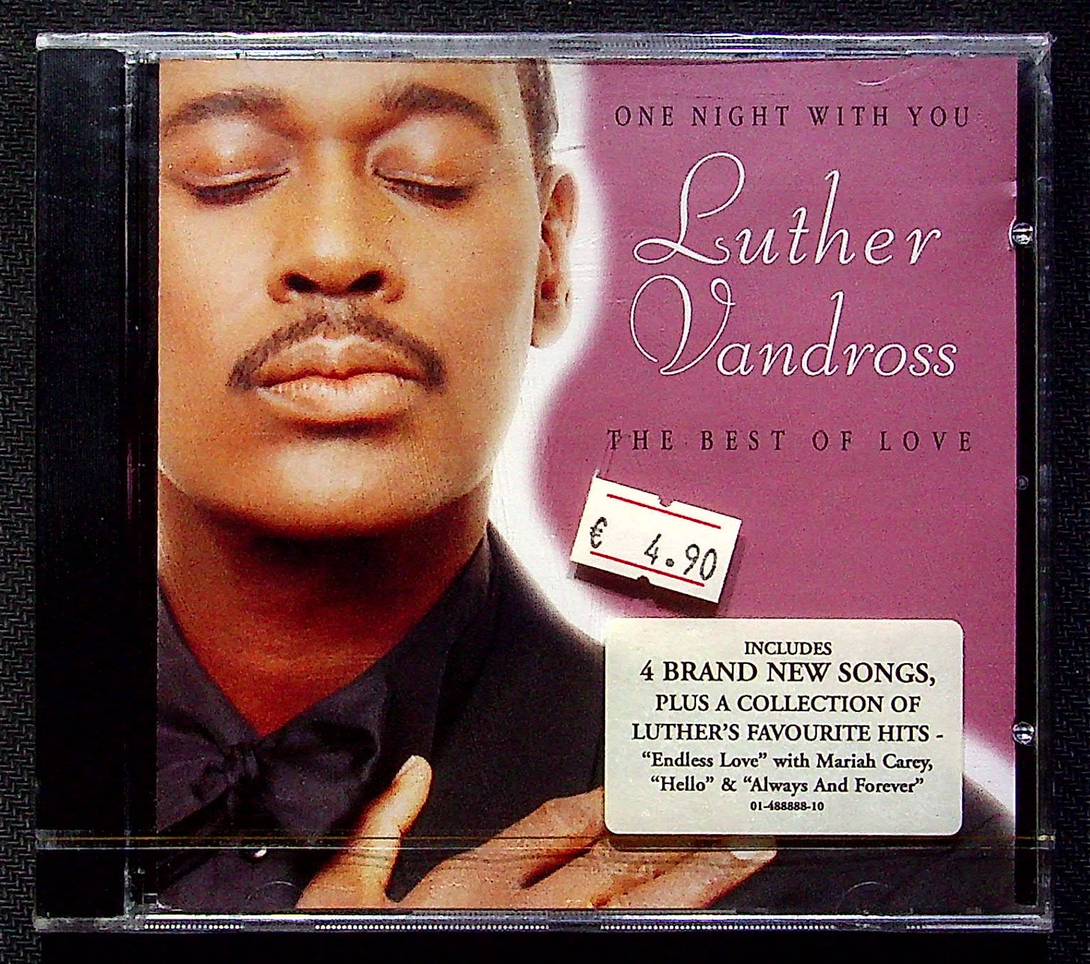 Luther Vandross  One Night With You The Best Of Love Cd Sealed