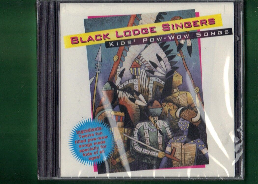 BLACK LODGE SINGERS - KIDS POW WOW SONGS CD NUOVO SIGILLATO