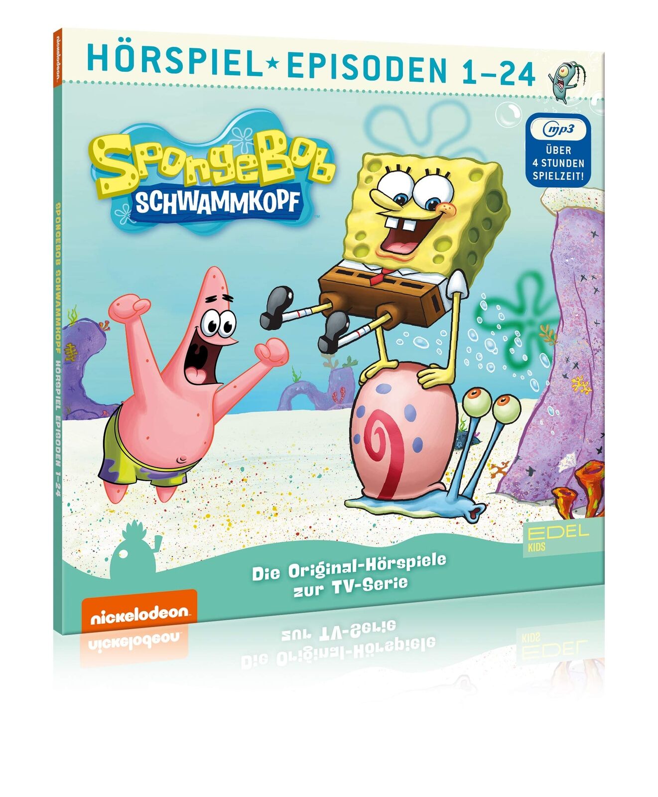 Spongebob Schwa SpongeBob Schwammkopf - Staffelbox 1 (mp3-CD) - Folge 1 - 2 (CD)