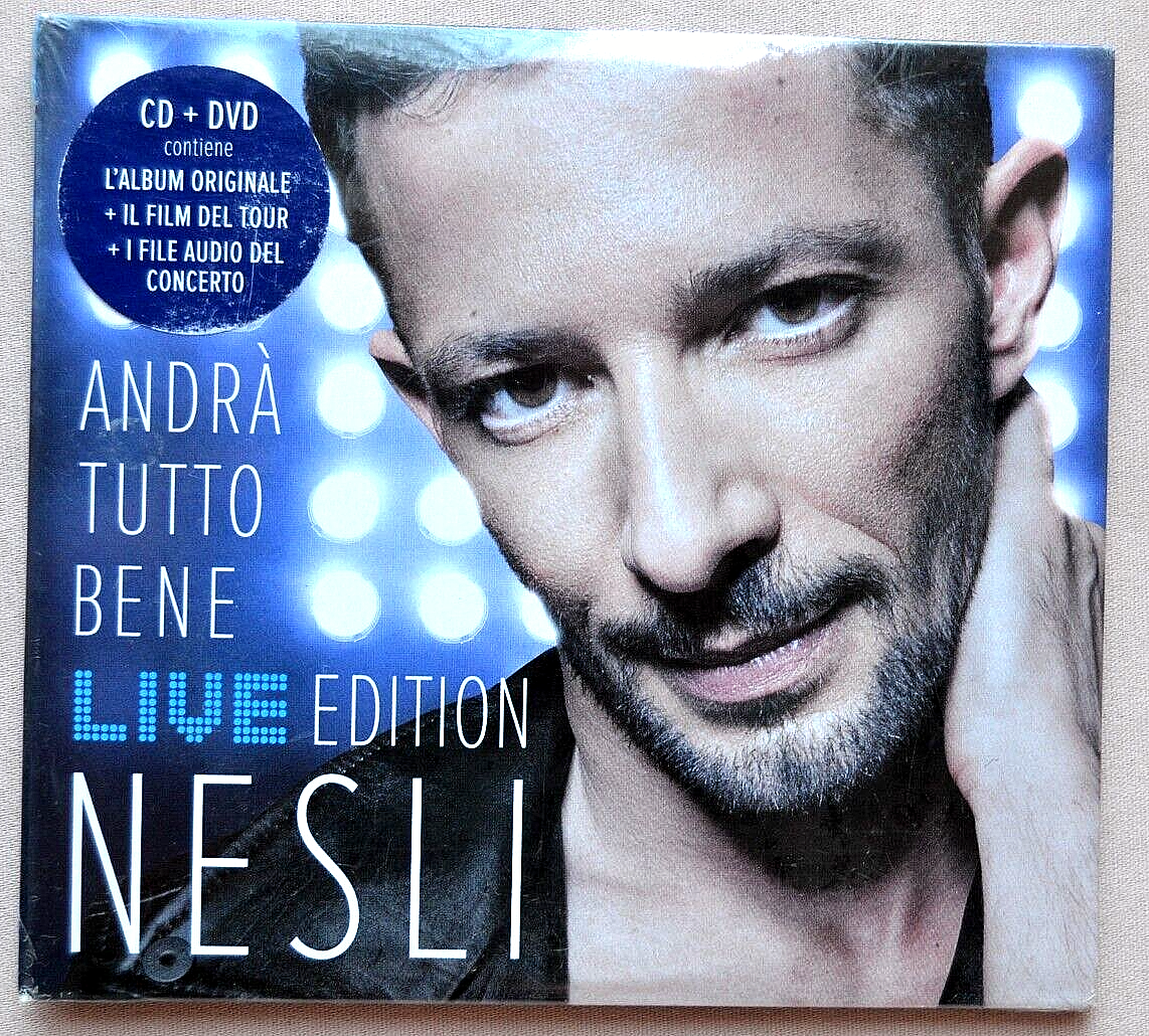 CD + DVD. NESLI. Andra' tutto bene. Live edition. 2015 - nuovo