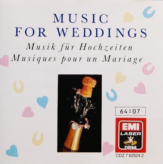 Various Music for Weddings (CD)