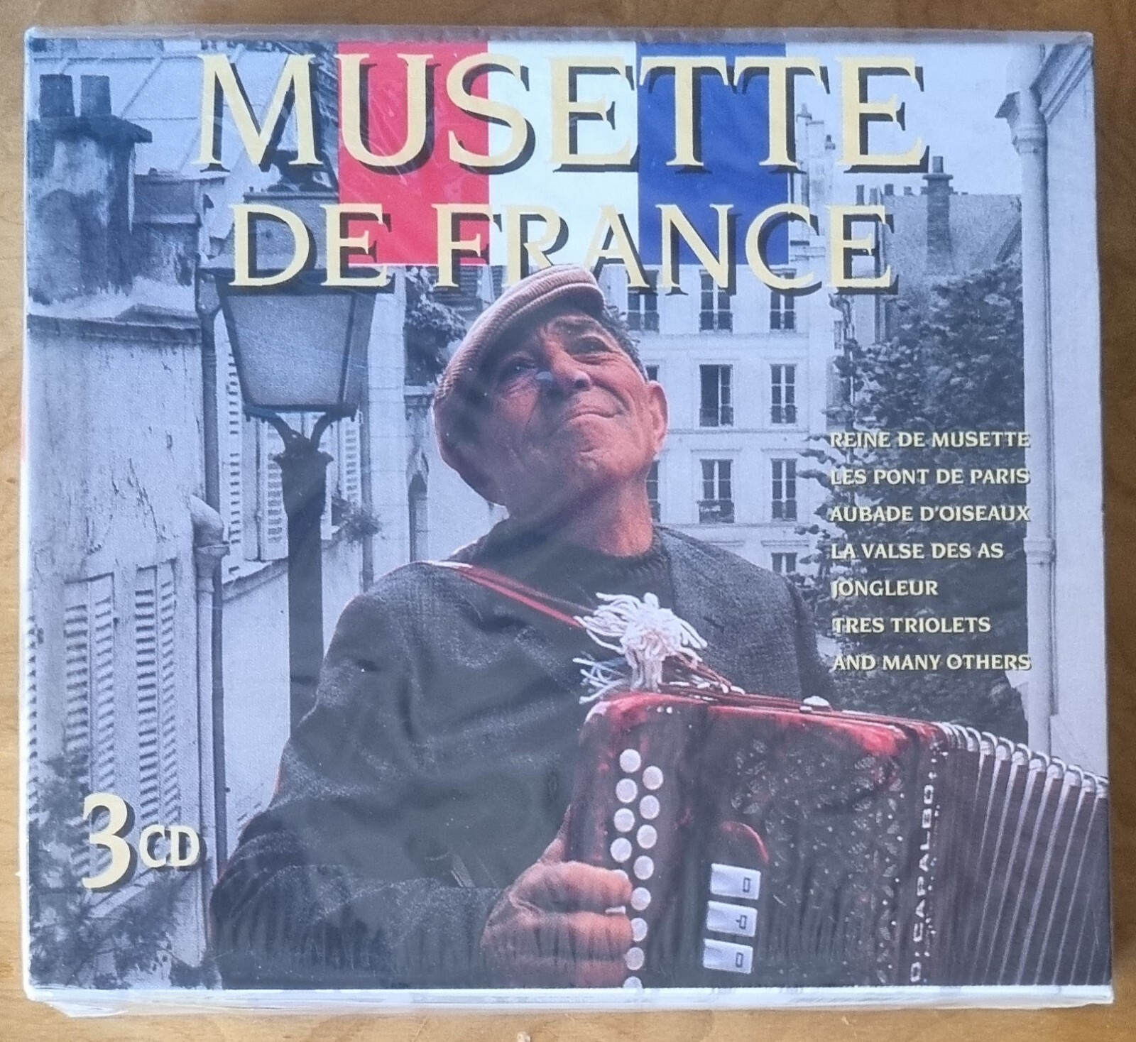 VV.AA. Musette de France - 3CD Nuovo Sigillato (Factory Sealed)