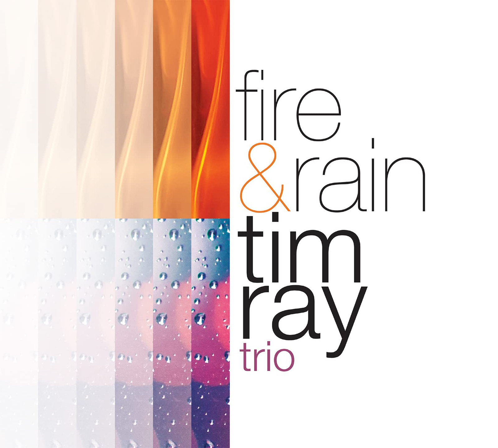 Tim Ray Trio Fire & rain (CD) Album (PRESALE 28/03/2025)