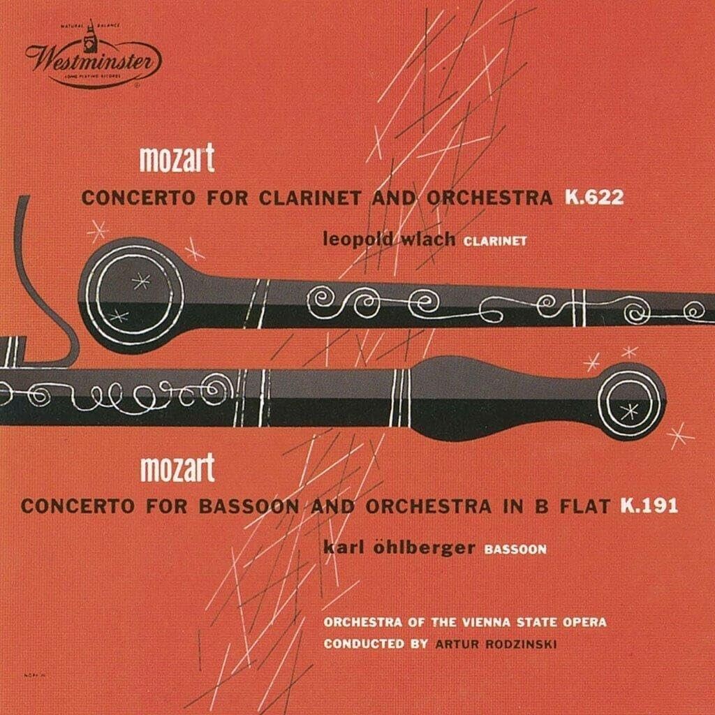 Nuovo LEOPOLD WLACH-MOZART: CONCERTO PER CLARINETTO IN UN GRANDE GIAPPONESE