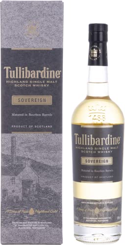 Tullibardine Sovereign Highland Single Malt Scotch Whisky 43% Vol. 0,7L In Giftbox