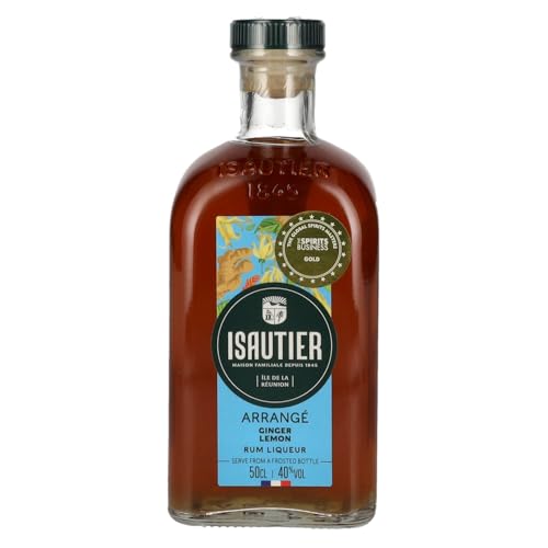 Isautier Arrangé Ginger Lemon Rum Liqueur 40% Vol. 0,5L